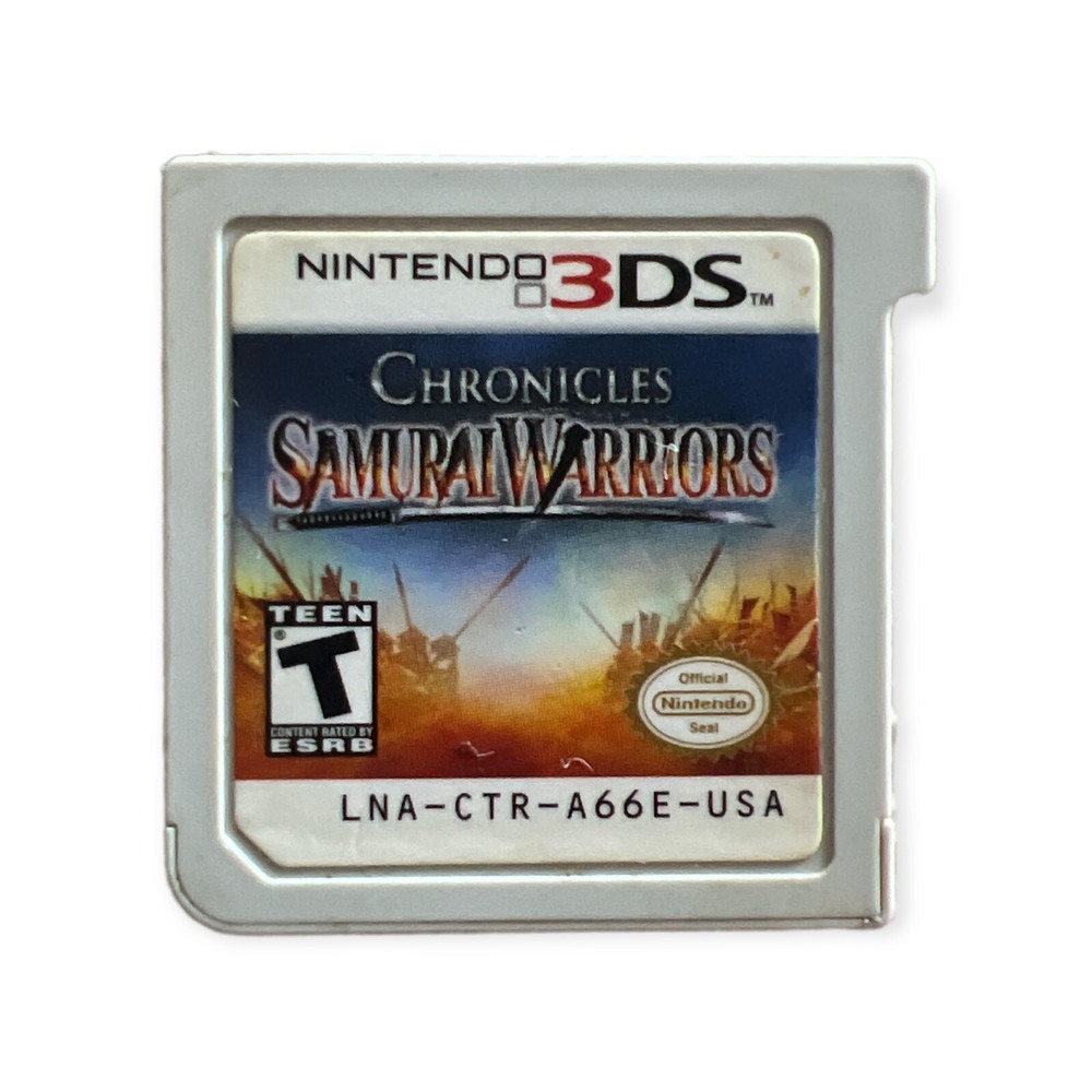 Samurai Warriors: Chronicles (Nintendo 3DS) XL 2DS Game